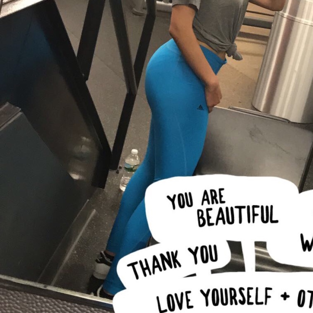 Adidas workout tights